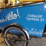 Le vélo-cargo du Collectif Cycliste 37 : un seul mot d'ordre "Tous à vélo !"