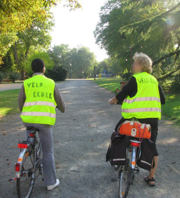 Sensibilisation aux bons comportements à vélo en ville