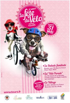 Fête du vélo, samedi 31 mai 2014, place Anatole France (Tours)