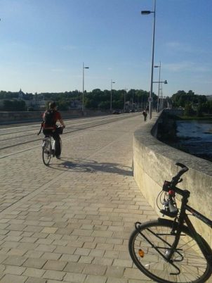 1er comptage vélo sur le Pont Wilson