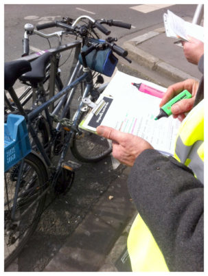 Bilan de la première action de diagnostic antivol vélo