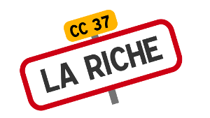 La Riche : carte des temps de trajets à vélo