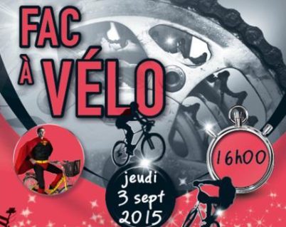 Fac à vélo, Tours (jeudi 3 septembre 2015)