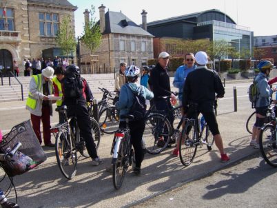 Dimanche 24 avril 2016 : vélo-conférence « Évocation de résistants tourangeaux, notamment corpopétrussiens »