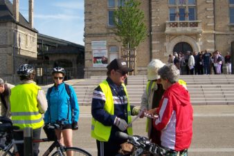 Balade à vélo organisée par le CC37 à Saint-Pierre-des-Corps le 10 mai 2015. @Sonia Leroy/CC37