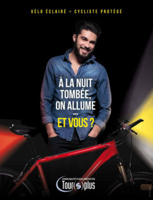 Campagne 2016 de sensibilisation à l’éclairage vélo : « cyclistes brillez ! »