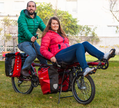 Un jeune couple du Collectif Cycliste 37 à l’aventure au long cours !