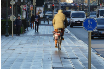 Une étude du Cerema sur « Les trottoirs partagés piétons-cyclistes à l’étranger »