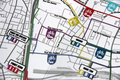 Joué-lès-Tours : prêt pour une nouvelle carte des temps de trajet à vélo ?