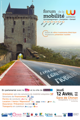 Jeudi 12 avril 2018 : Forum de la mobilité à Chinon