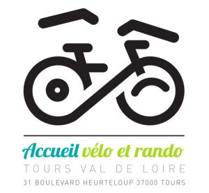 Logo de l'Accueil vélo et rando, Tours. 