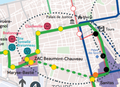 La 2ème ligne de tramway passera par le Bd Béranger