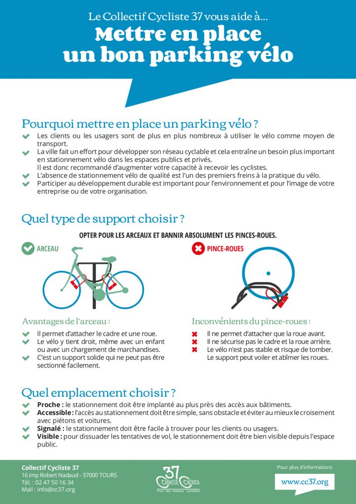 Installer un stationnement vélos dans une copropriété ou entreprise