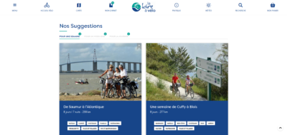 Un nouveau site web pour la Loire à vélo !