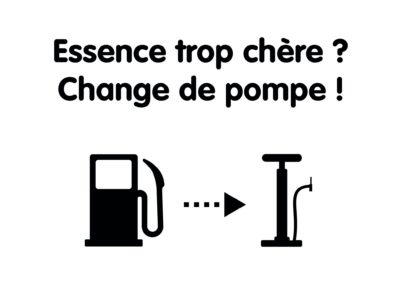 Essence trop chère ? Change de pompe !