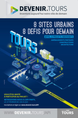 La Ville de Tours lance un appel à projets urbains innovants