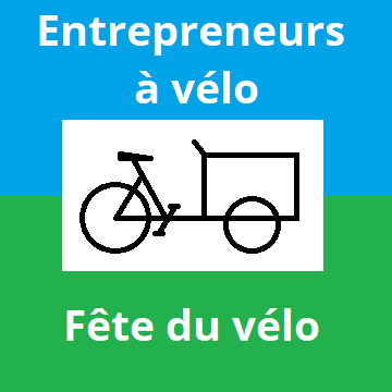 Des entrepreneurs à vélo à la Fête du Vélo 2019