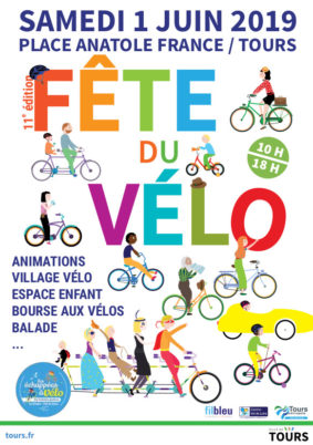 Samedi 1er juin 2019 : Fête du vélo et bourse aux vélos d’occasion !