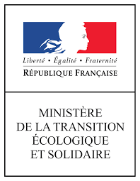 Logo du Ministère de la Transition écologique et solidaire.