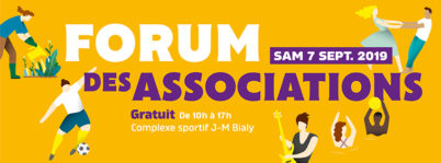 Samedi 7 septembre 2019 : forum des associations de La Riche