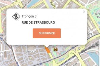 Nouveauté du Baromètre des villes cyclables 2019 : la possibilité de choisir 3 tronçons à aménager en priorité. @FUB