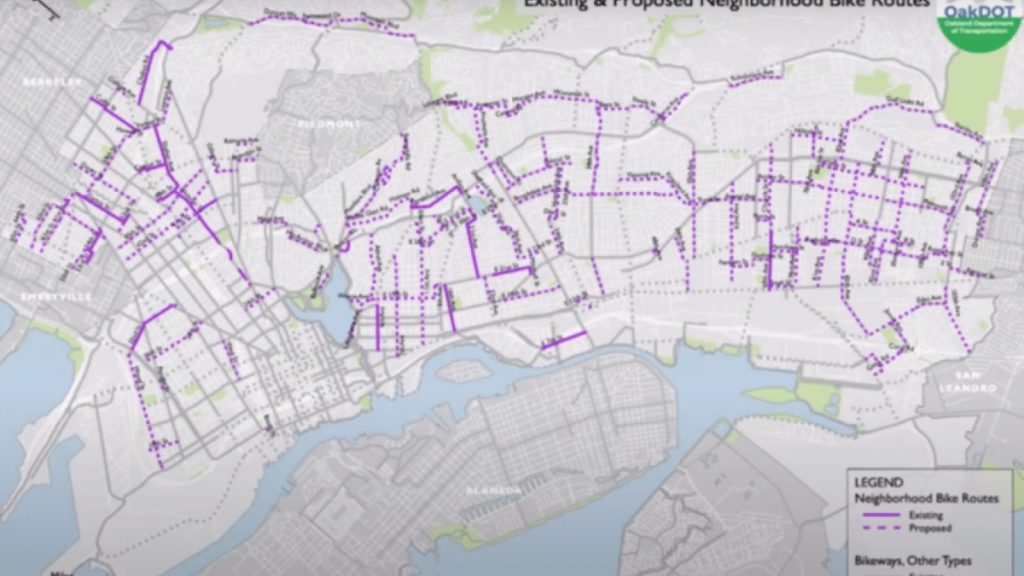 Oakland : plan de fermeture des voies de dessertes.