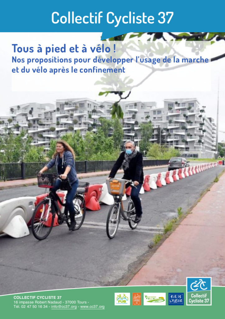 Une piste cyclable temporaire dite "coronapiste" à Montpellier, le 24 avril dernier. / © MaxPPP/ Richard de Hullessen