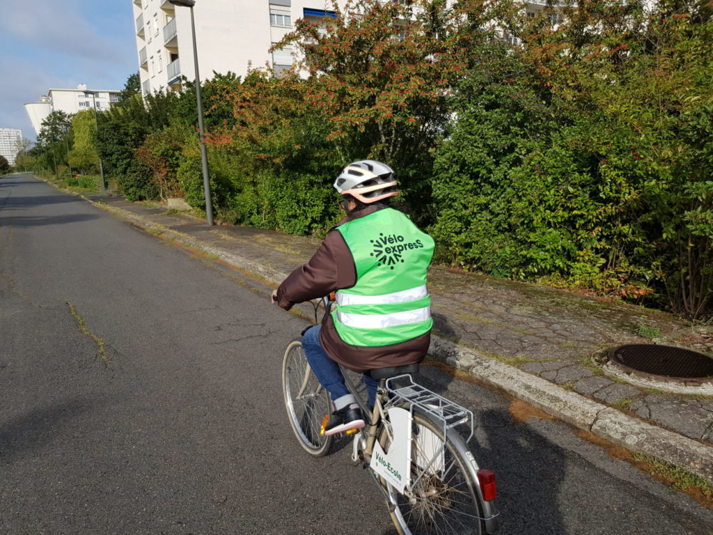 "Vélo expresS" : première session de formation vélo à Tours en octobre 2020. @Collectif Cycliste 37