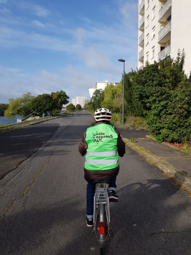 "Vélo expresS" : première session de formation vélo à Tours en octobre 2020. @Collectif Cycliste 37