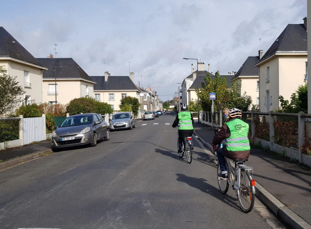 "Vélo expresS" : première session de formation vélo à Tours en octobre 2020. @Collectif Cycliste 37