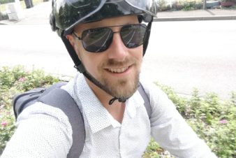 Adrien Pitault, co-Président du Collectif Cycliste 37, 2020.