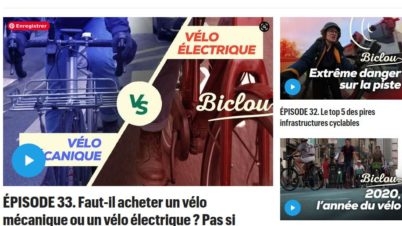 Biclou : magazine vidéo hebdomadaire dédié au vélo urbain