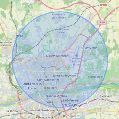 Recensement des difficultés de circulation sur les itinéraires piétons et cyclistes à Tours nord