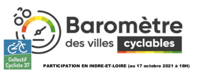 Baromètre des villes cyclables 2021 : quelle participation en Indre-et-Loire ?