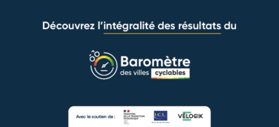 Les résultats du Baromètre des villes cyclables 2021 sont disponibles !