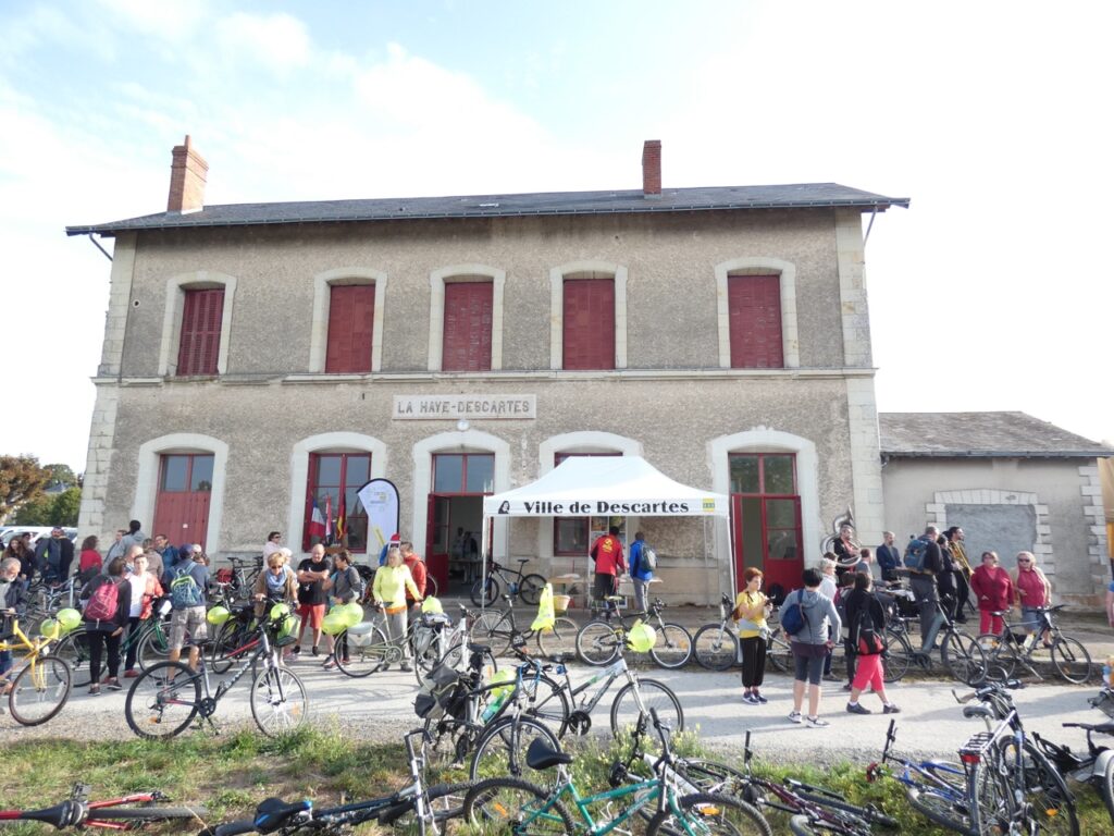 Inauguration de la Voie Verte du Sud Touraine le 25 septembre 2021.