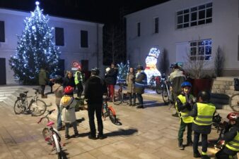 "Balade des illuminés", édition 2021. @Collectif Cycliste 37