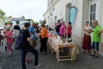 Dimanche 15 mai 2022 : balade à vélo organisée par l'antenne Loches Sud Touraine du Collectif Cycliste 37, dans le cadre de Mai à vélo.