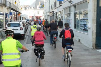 Dimanche 15 mai 2022 : balade à vélo organisée par l'antenne Loches Sud Touraine du Collectif Cycliste 37, dans le cadre de Mai à vélo.