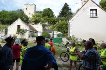 Dimanche 15 mai 2022 : balade à vélo organisée par l'antenne Loches Sud Touraine du Collectif Cycliste 37, dans le cadre de Mai à vélo.