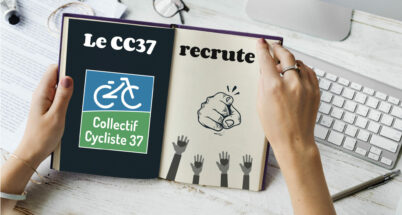 [OFFRE D’EMPLOI] Le CC37 recrute un-e Animateur-trice Educateur-trice à la mobilité à vélo !