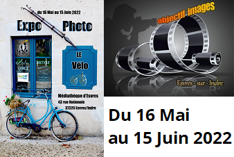 Exposition photo « Le Vélo » à la médiathèque d’Esvres-sur-Indre