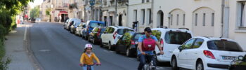 Faire du vélo à Tours... avec ses enfants ! @Collectif Cycliste37, photographe : Léo Berna.