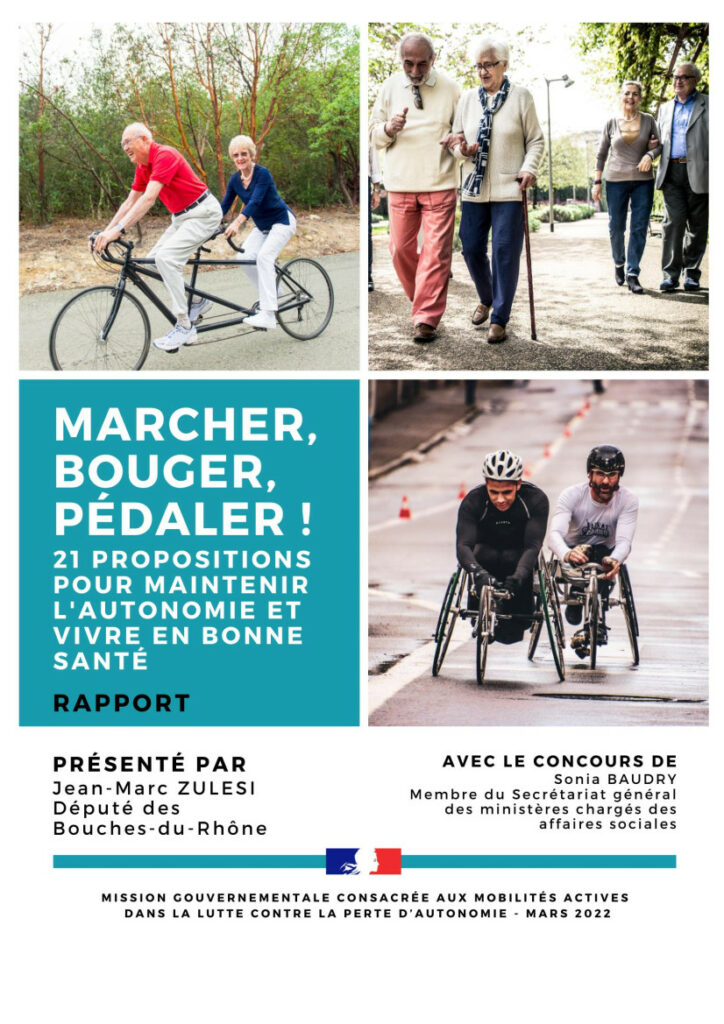 Couverture du rapport Zulesi : les mobilités actives contre la perte d'autonomie.