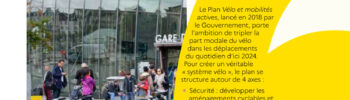 Guide pour le déploiement du stationnement vélo en gare : "Le stationnement vélo en 6 points clés", Ministère chargé des Transports, 2021.