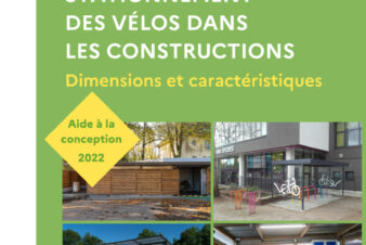 Guide "Stationnement des vélos dans les constructions. Dimensions et caractéristiques", Ministère de la transition écologique et de la cohésion des territoires, septembre 2022.