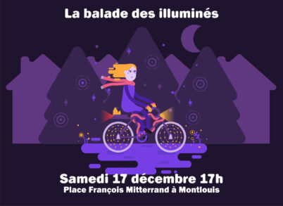 Samedi 17 décembre 2022 à Montlouis : « balade des illuminés »