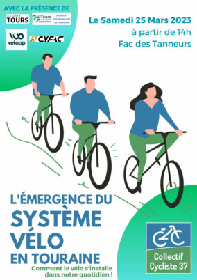 Samedi 25 mars 2023, une journée essentielle pour le vélo en Touraine