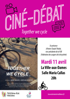 Mardi 11 avril 2023 : projection-débat du documentaire « Together we cycle »