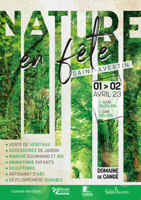 Samedi 1er Avril 2023 : Nature en Fête, à Saint-Avertin